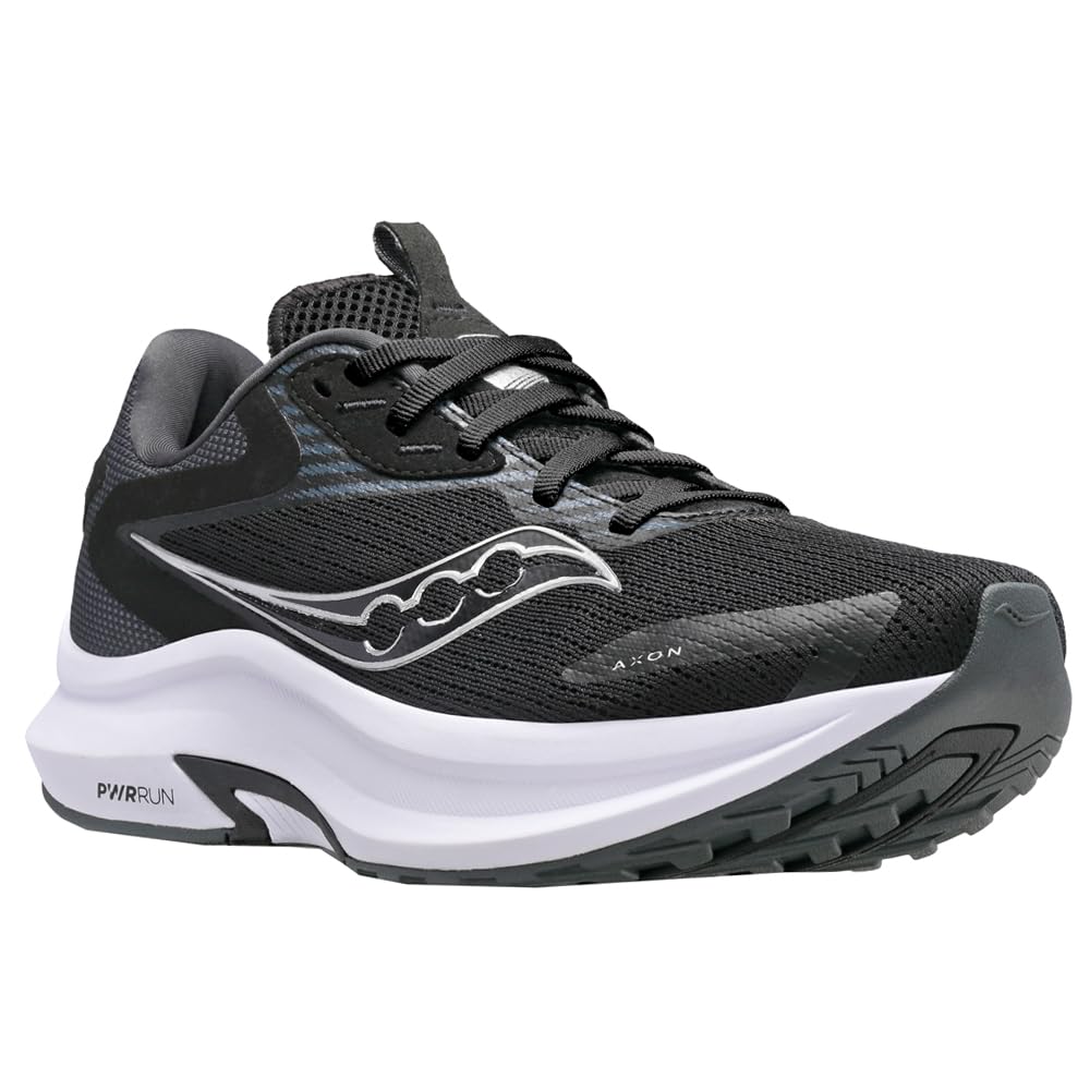 Saucony Axon 2 - Men's Black/White Shoe Deals Outlet