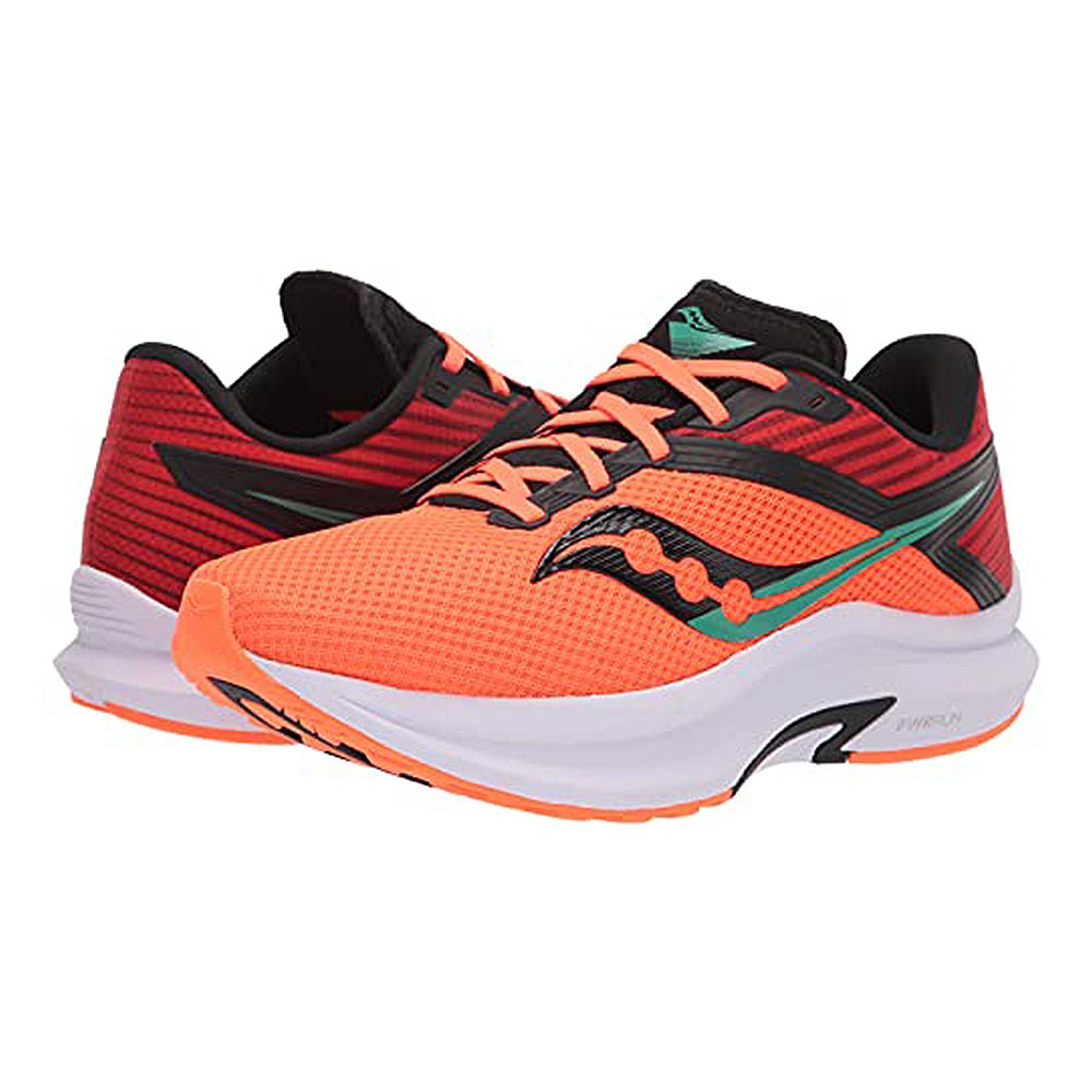 Saucony Axon - Men's Scarlet/Black Shoe Deals Outlet