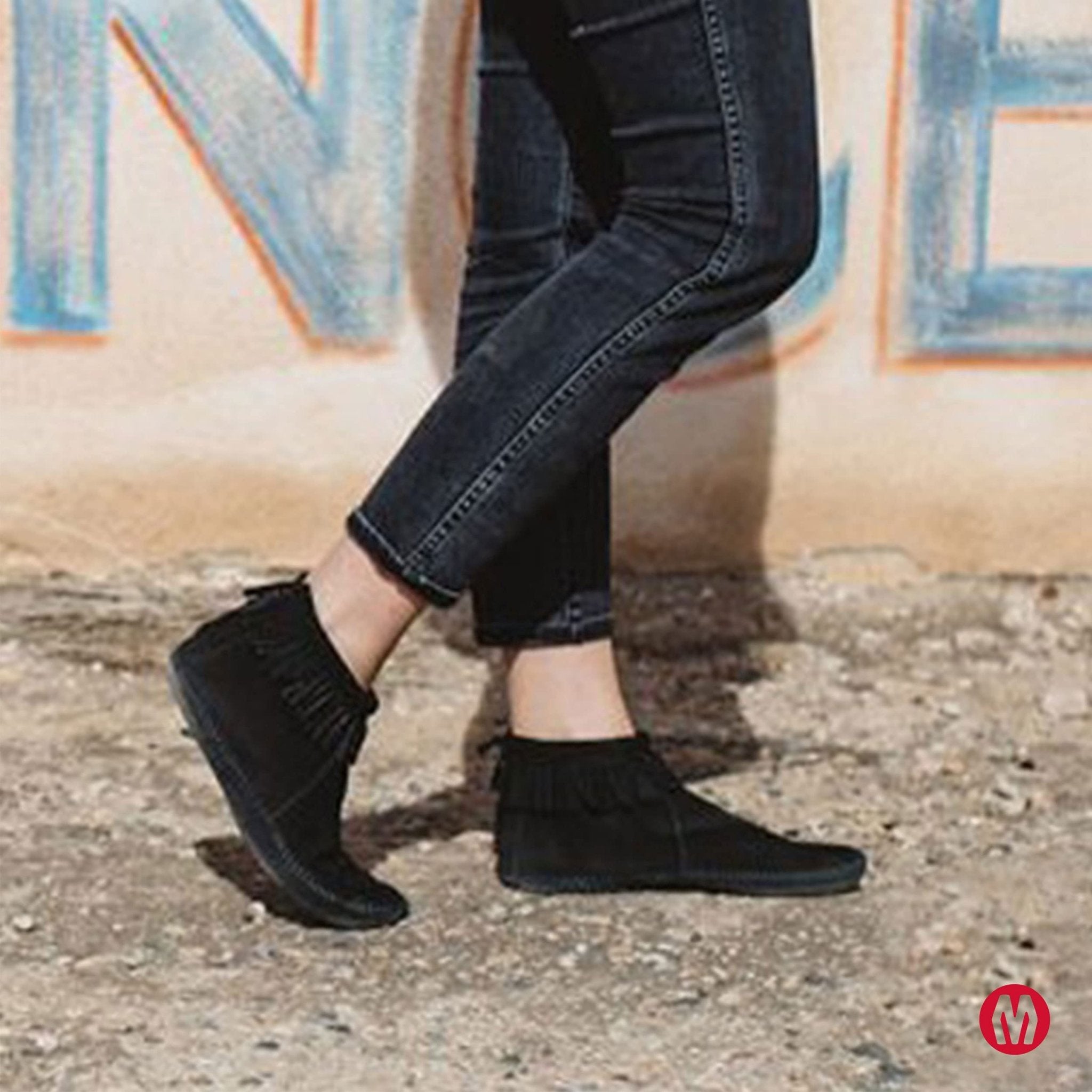 Minnetonka Back Zip Softsole Boot - Women's Softsole Black Shoe Deals Outlet