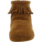 Minnetonka Back Zip Softsole Boot - Women's Softsole Brown Shoe Deals Outlet