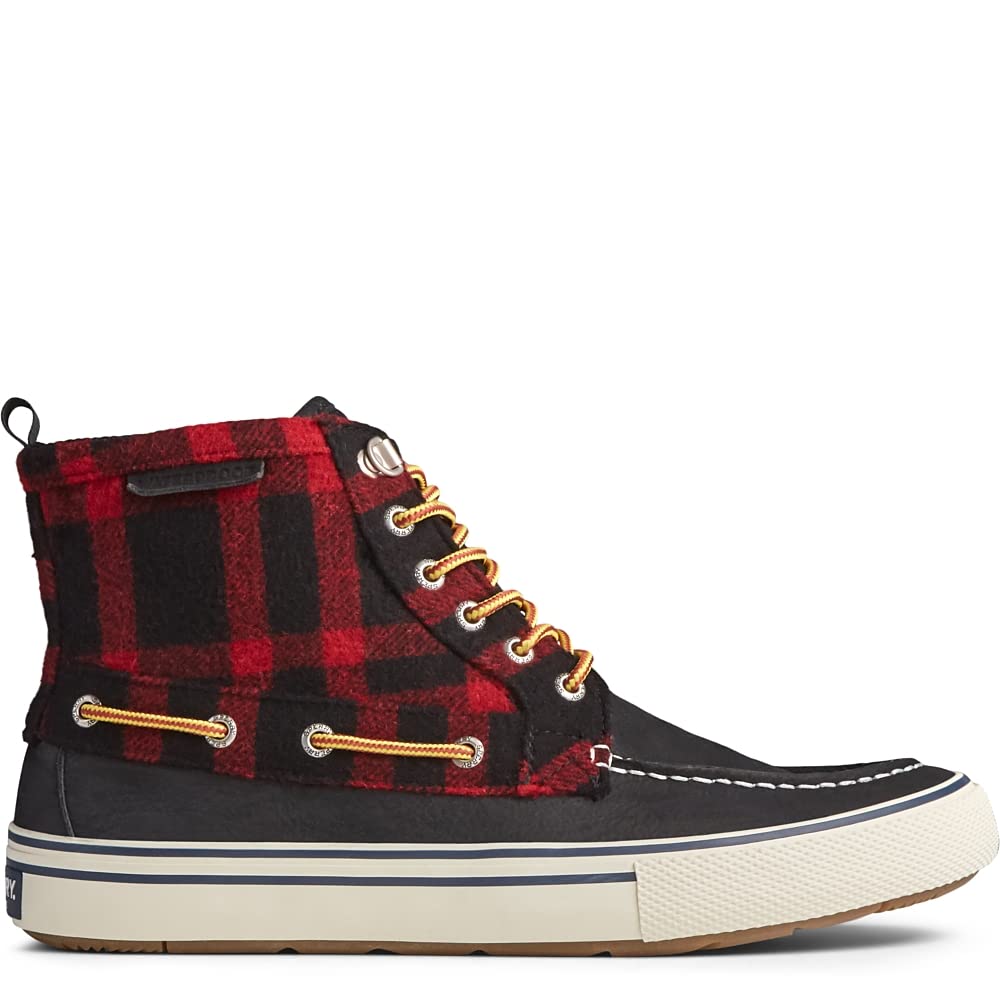 Sperry Bahama Storm - Men's Black/Buff Check Shoe Deals Outlet