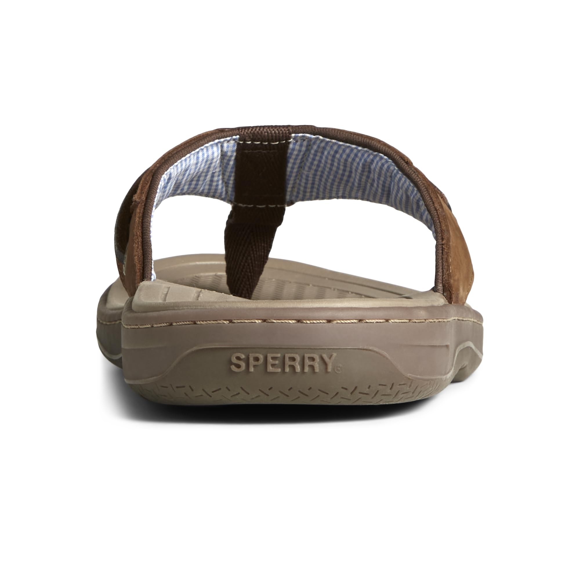 Sperry BaitFish Thong - Men's Brown/Buc Brown Shoe Deals Outlet