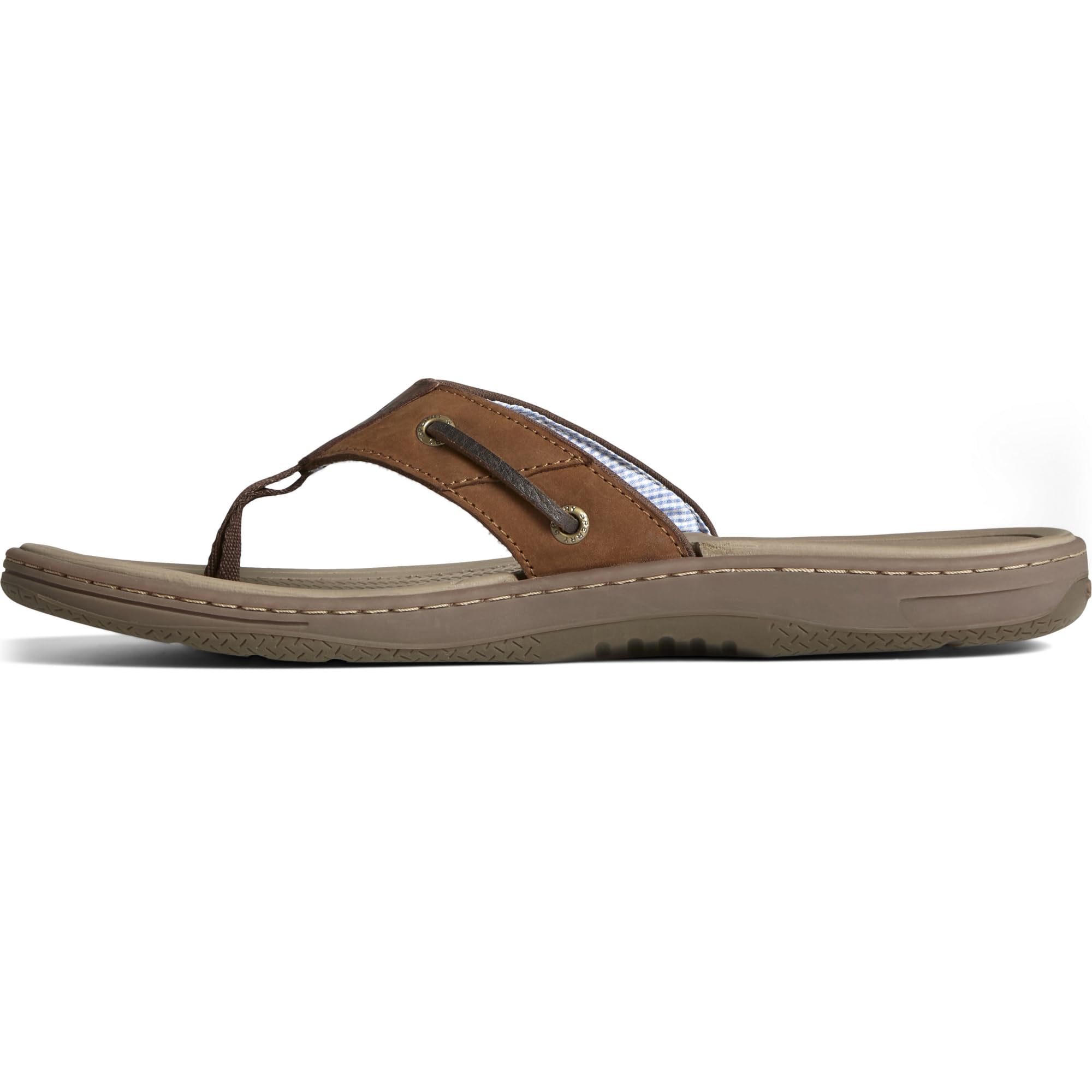 Sperry BaitFish Thong - Men's Brown/Buc Brown Shoe Deals Outlet
