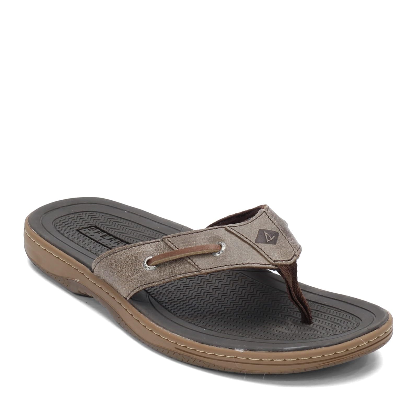 Sperry BaitFish Thong - Men's Brown Shoe Deals Outlet
