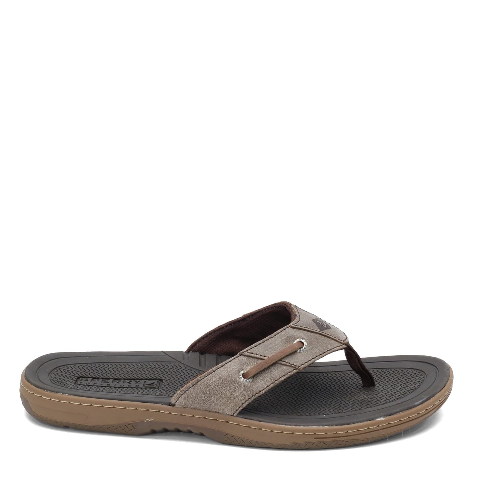 Sperry BaitFish Thong - Men's Brown Shoe Deals Outlet