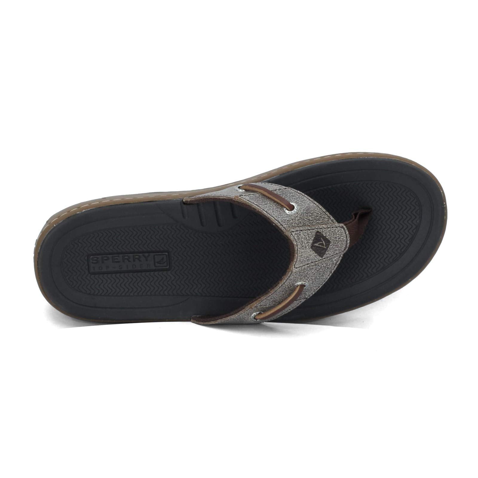 Sperry BaitFish Thong - Men's Brown Shoe Deals Outlet