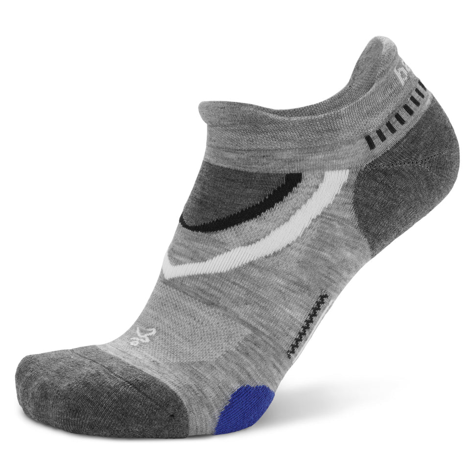 Balega UltraGlide Midgrey / Charcoal XL 038472125662 Shoe Deals Outlet