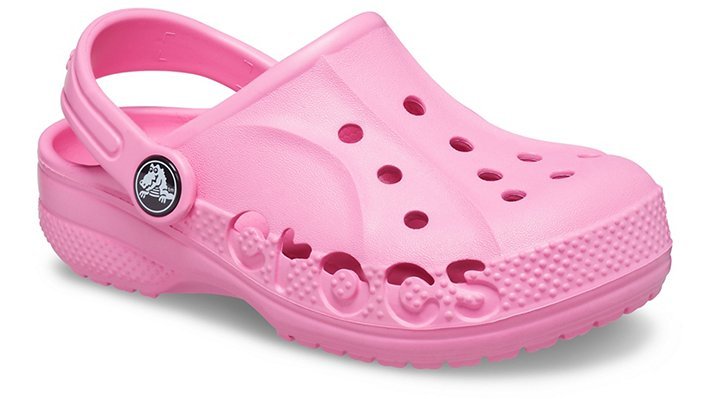 Crocs Baya Clog - Kids Pink Lemonade Shoe Deals Outlet