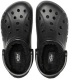 Crocs Baya Lined Clog - Men's Black/Black Shoe Deals Outlet