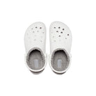 Crocs Baya Lined Clog - Unisex White/Light Grey Shoe Deals Outlet