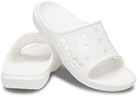 Crocs Baya Slide - Unisex White Shoe Deals Outlet