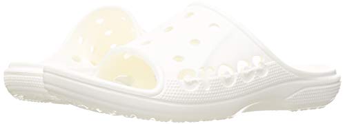 Crocs Baya Slide - Unisex White Shoe Deals Outlet