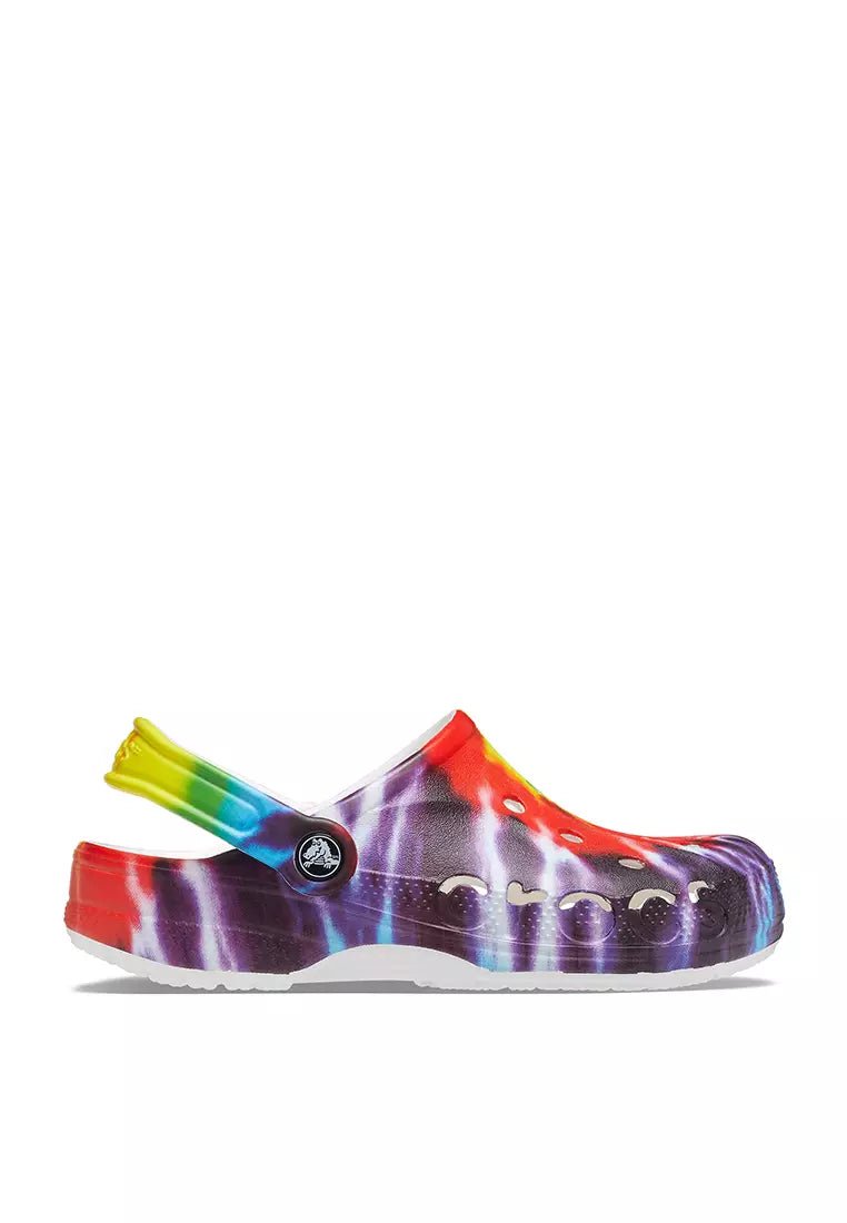 Crocs Baya Tie - Dye Clog - Unisex Multi Shoe Deals Outlet