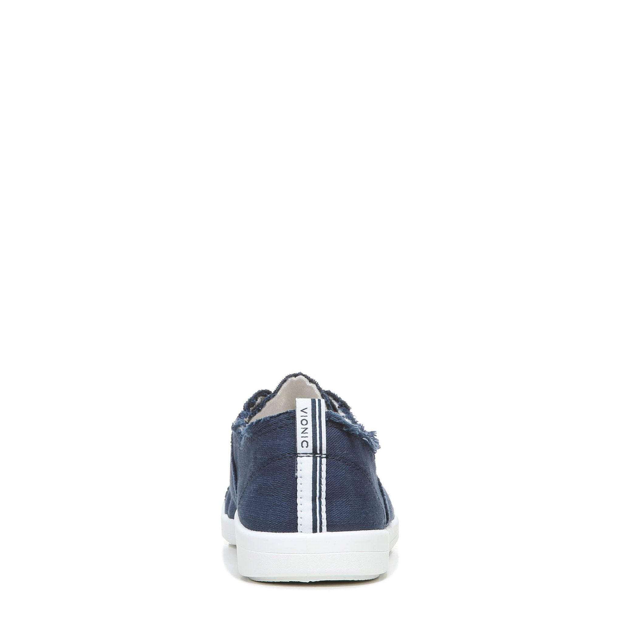 VIONIC Beach Pismo Lace - Up Sneaker - Women's Navy Canvas Shoe Deals Outlet