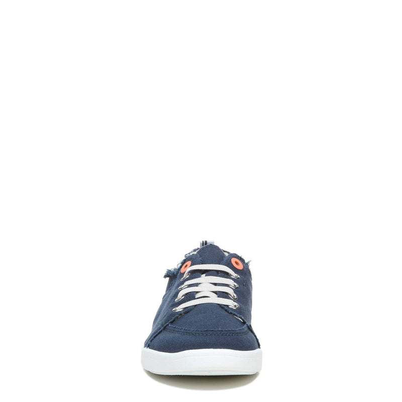 VIONIC Beach Pismo Lace - Up Sneaker - Women's Navy Canvas Shoe Deals Outlet