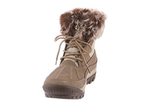 BEARPAW Becka Boots - Women's Stone Shoe Deals Outlet