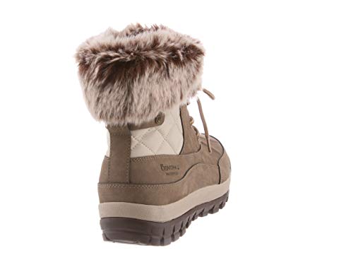 BEARPAW Becka Boots - Women's Stone Shoe Deals Outlet