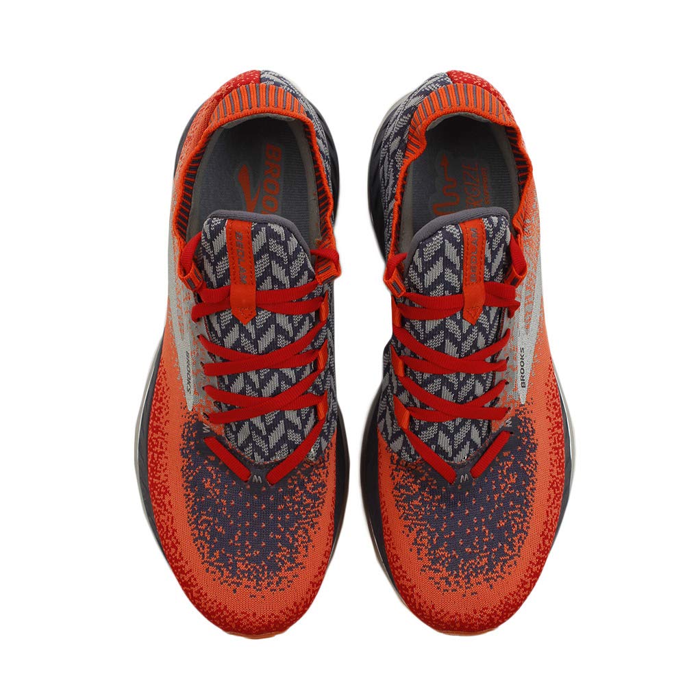 Brooks Bedlam - Men's Multicolour Red Orange Grey 636 Shoe Deals Outlet