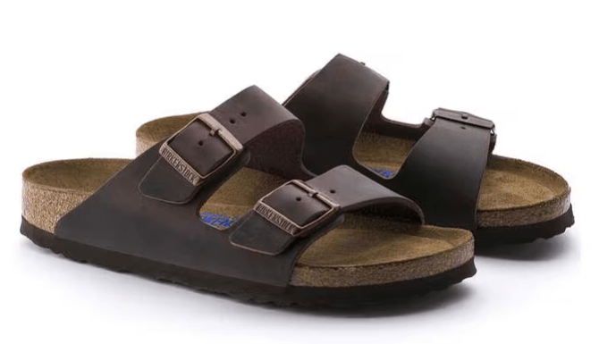 Birkenstock Arizona Soft Footbed Habana 10 - 10.5 M 886454142561 Shoe Deals Outlet