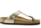 Birkenstock Gizeh BF Gold 9 - 9.5 M 802436955233 Shoe Deals Outlet
