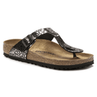 Birkenstock Gizeh Birko - Flor Metallic Stones Black 7 - 7.5 M 887759316909 Shoe Deals Outlet