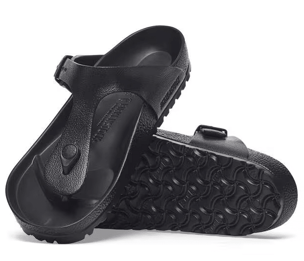 Birkenstock Gizeh EVA Black 6 - 6.5 M 886454424223 Shoe Deals Outlet