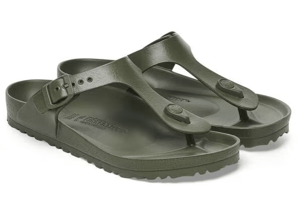 Birkenstock Gizeh EVA Khaki 4 - 4.5 M 886925889278 Shoe Deals Outlet