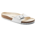 Birkenstock Madrid Birko - Flor White 11 - 11.5 M 736399435696 Shoe Deals Outlet