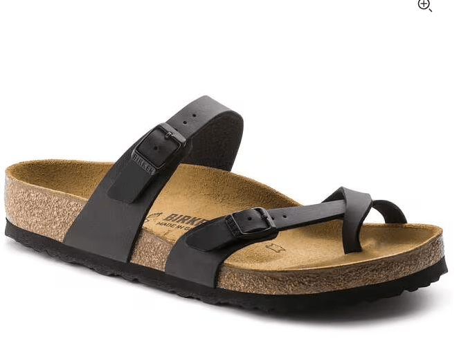 Birkenstock Mayari Birko - flor White 12 - 12.5 M 809410632418 Shoe Deals Outlet