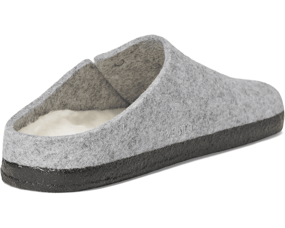 Birkenstock Zermatt Shearling Light Gray / Natural Wool / Shearling 7 - 7.5 M 802436664692 Shoe Deals Outlet