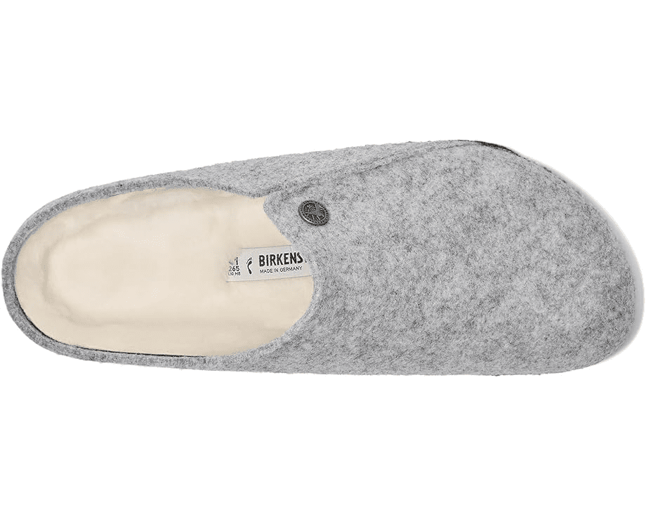 Birkenstock Zermatt Shearling Light Gray / Natural Wool / Shearling 7 - 7.5 M 802436664692 Shoe Deals Outlet