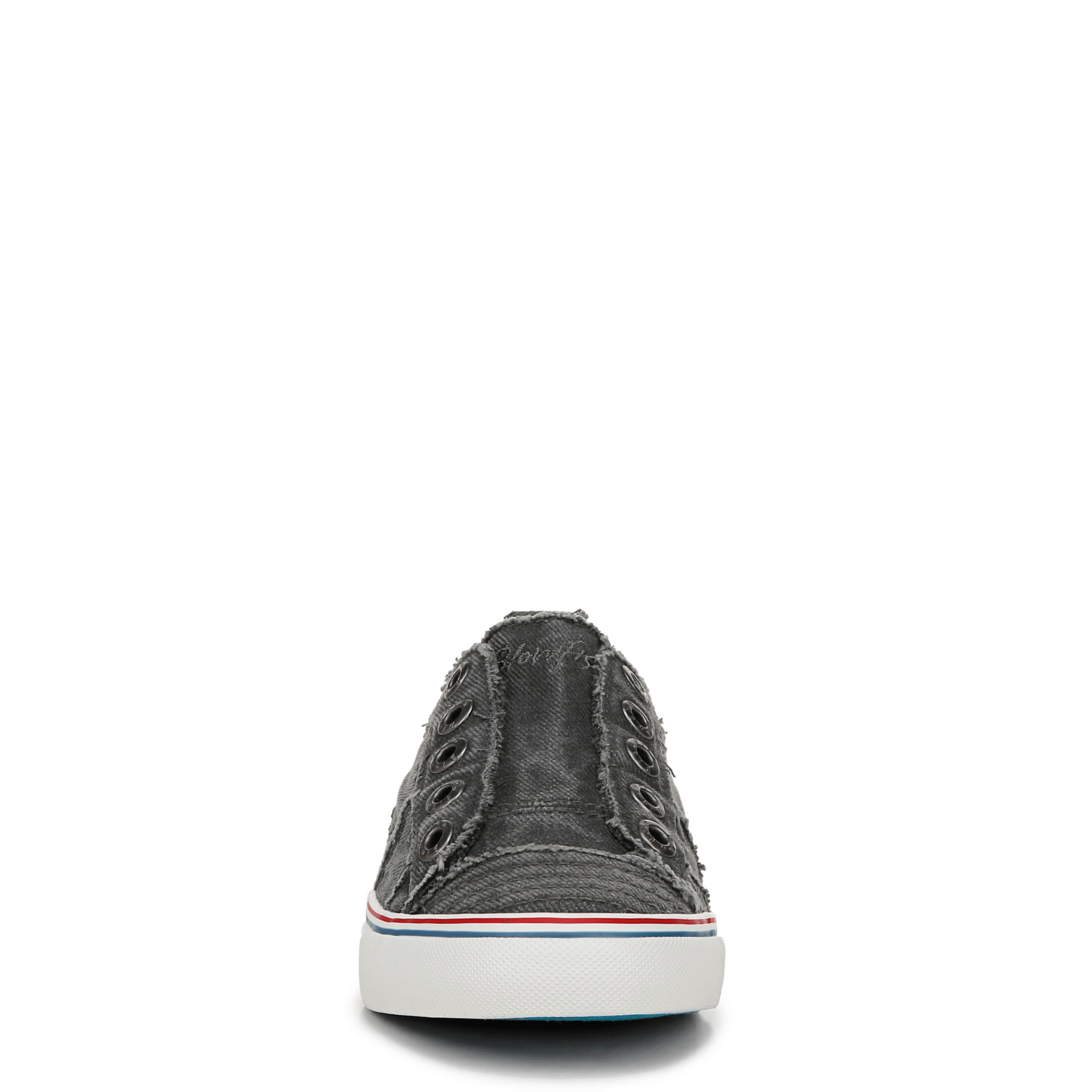 Blowfish Malibu Play Grey Frayed Twill 8 M 193529068320 Shoe Deals Outlet