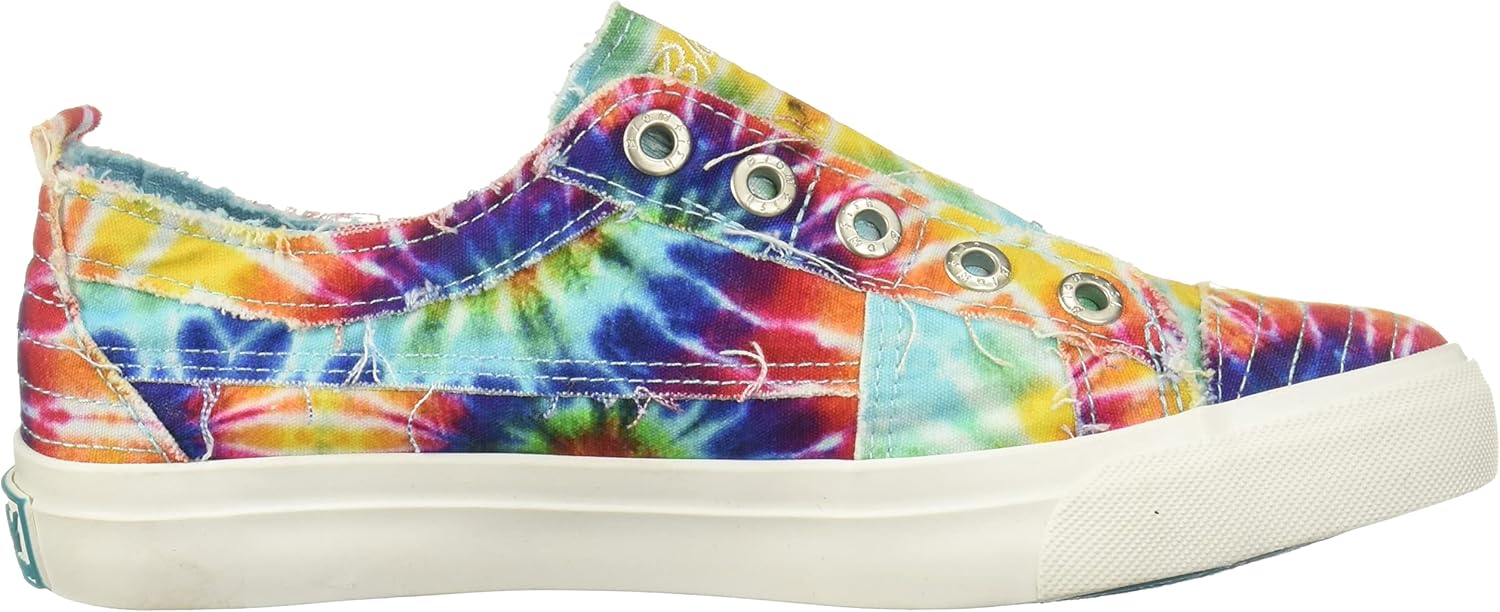 Blowfish Malibu Play Rainbow Tie Dye 9.5 M 193529046816 Shoe Deals Outlet