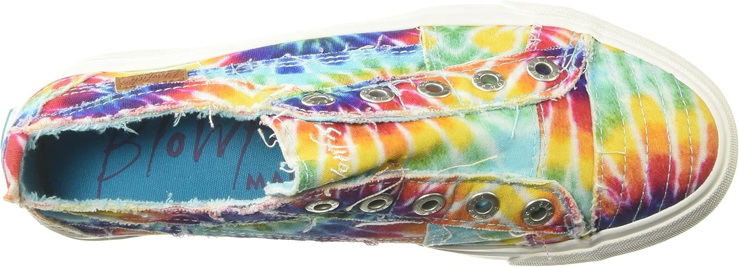 Blowfish Malibu Play Rainbow Tie Dye 9.5 M 193529046816 Shoe Deals Outlet