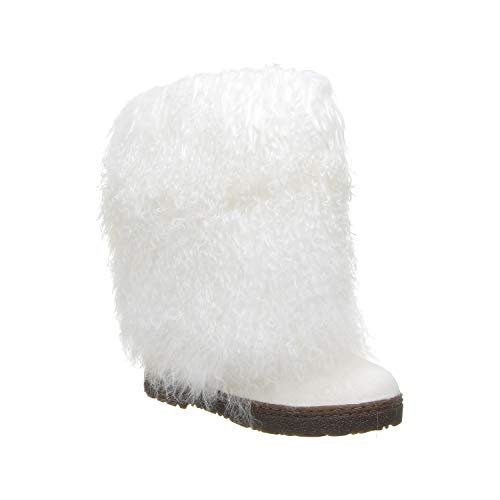BEARPAW Boetis Boots - Women's White Shoe Deals Outlet