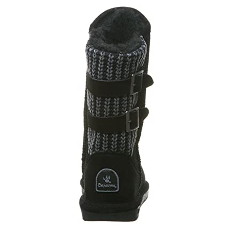 BEARPAW Boshie Boots - Women's Black Shoe Deals Outlet