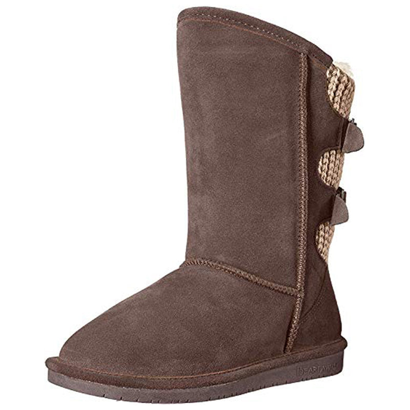 BEARPAW Boshie Boots - Women's Chestnut (Distressed) Shoe Deals Outlet