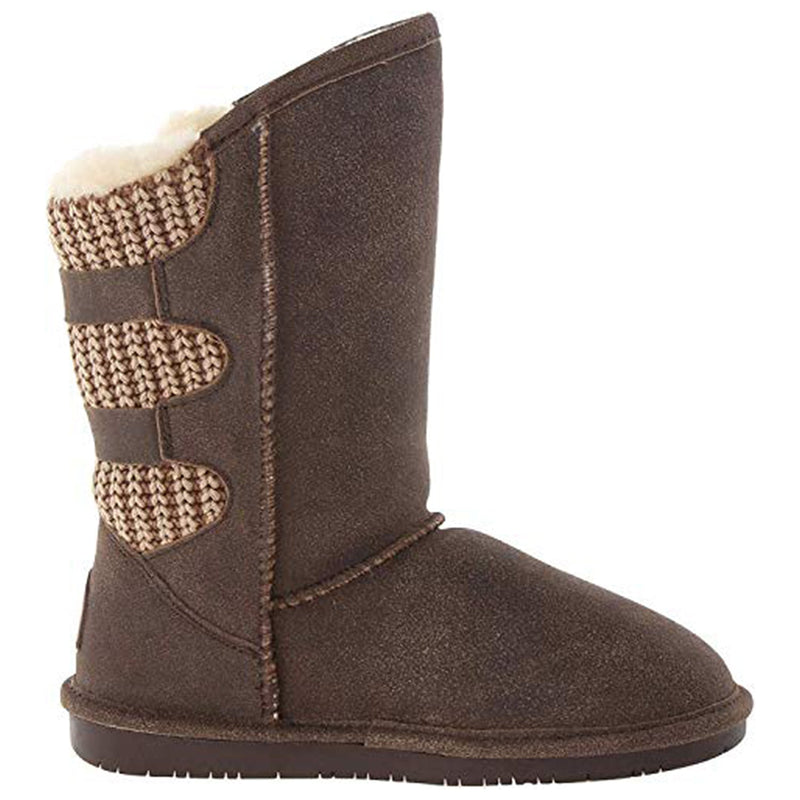 BEARPAW Boshie Boots - Women's Chestnut (Distressed) Shoe Deals Outlet