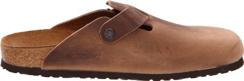 Birkenstock Boston Oiled Leather - Unisex Tobacco Brown Shoe Deals Outlet