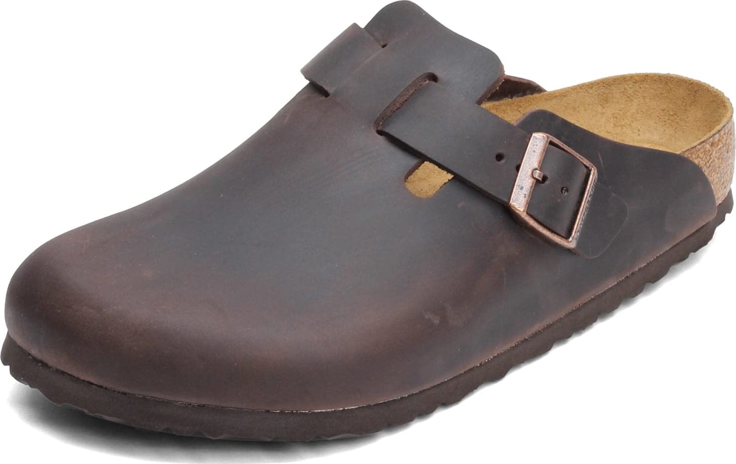 Birkenstock Boston Oiled Leather - Unisex Habana Oiled Leather Shoe Deals Outlet