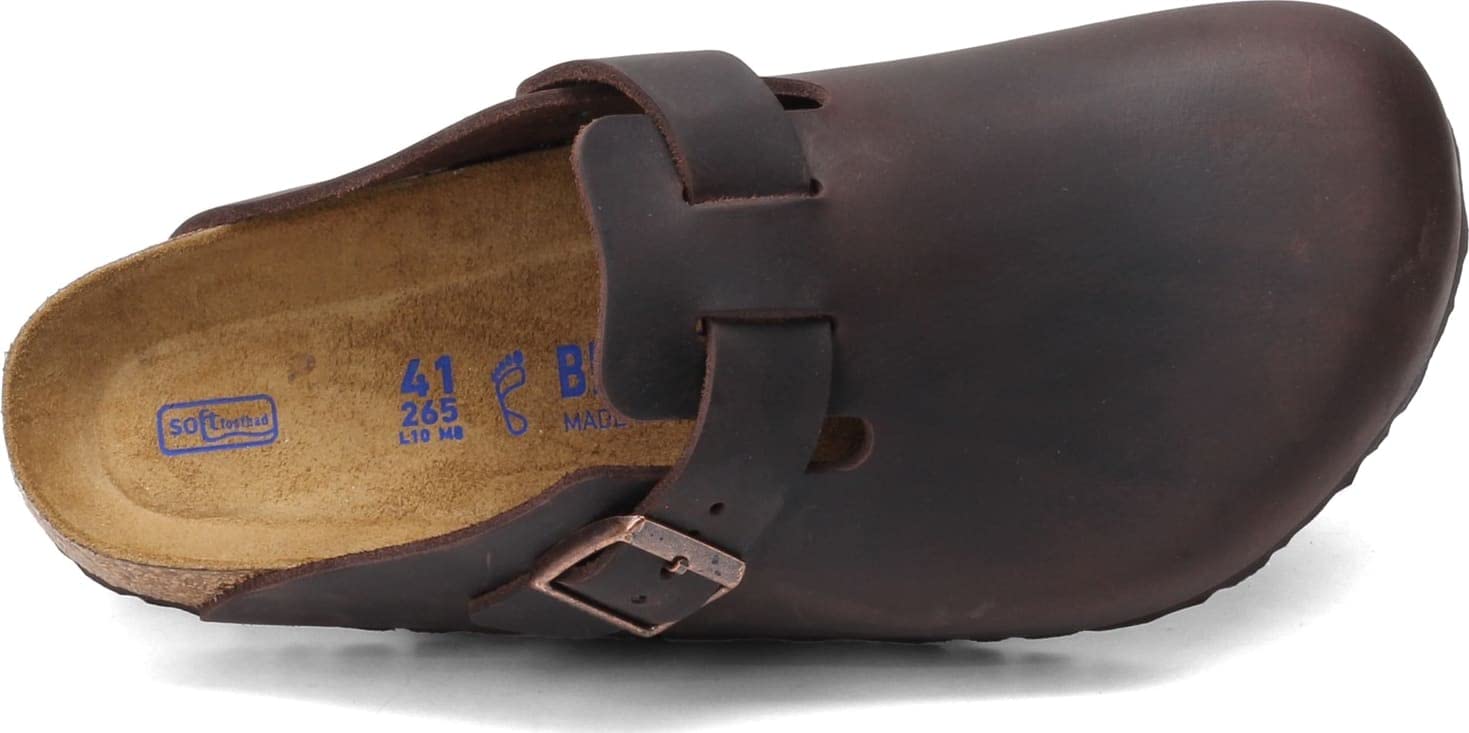 Birkenstock Boston Oiled Leather - Unisex Habana Oiled Leather Shoe Deals Outlet