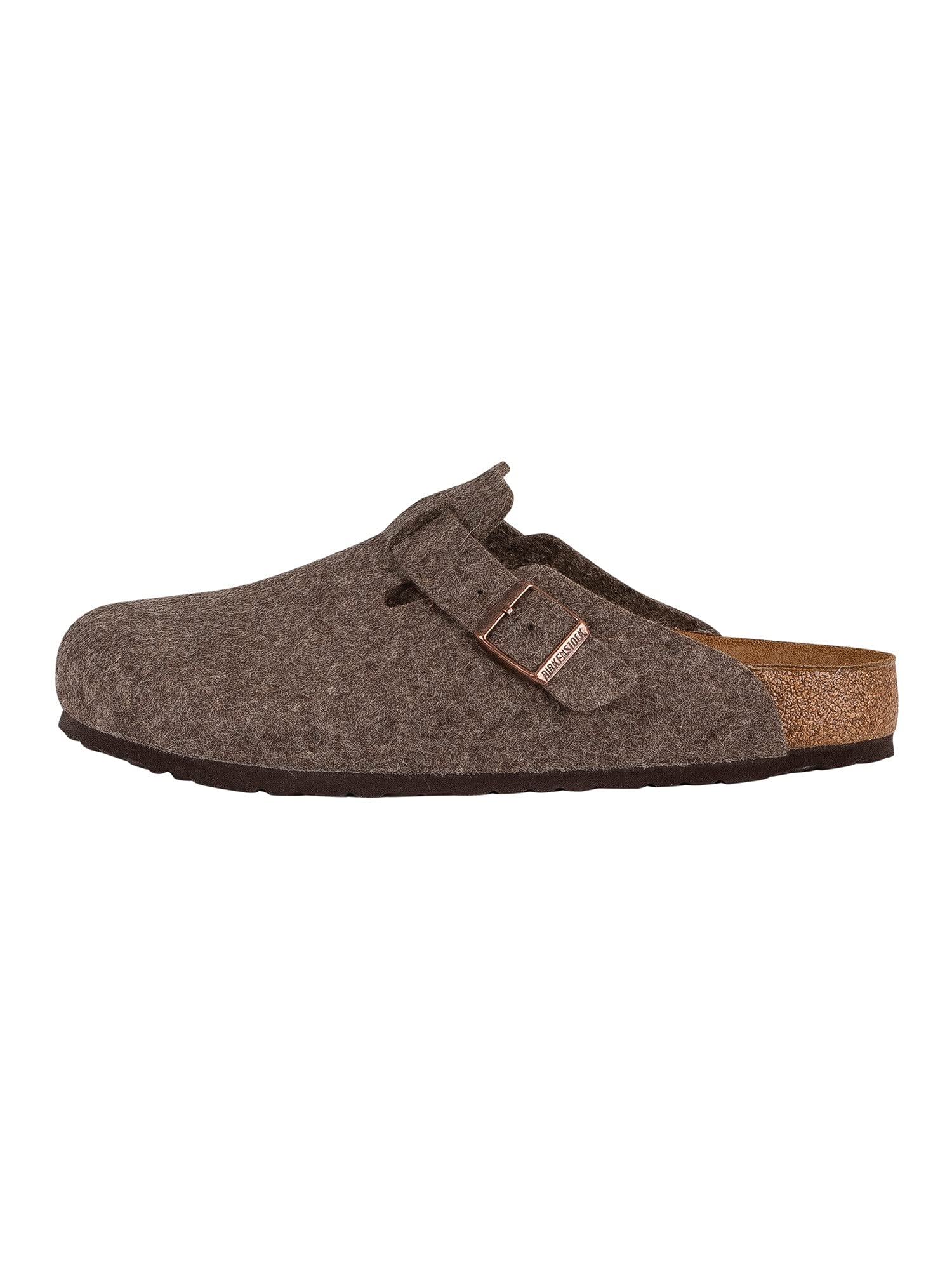 Birkenstock Boston Wool Clogs - Unisex Cacao Shoe Deals Outlet