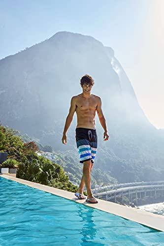 Havaianas Brazil Logo Flip Flops - Unisex Marine Blue Shoe Deals Outlet