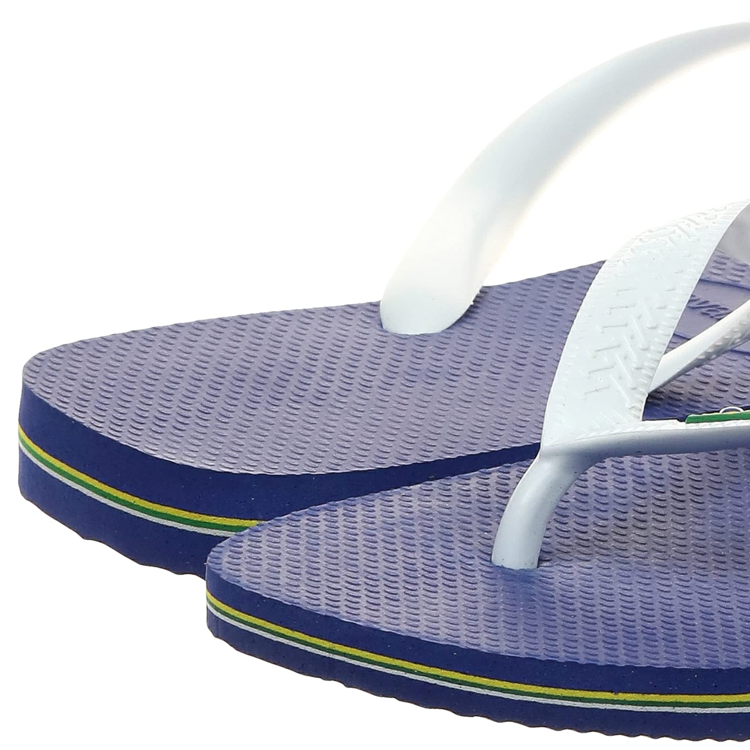 Havaianas Brazil Logo Flip Flops - Unisex Marine Blue Shoe Deals Outlet