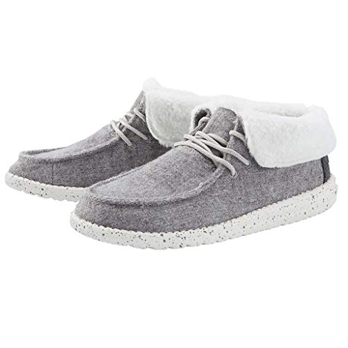 Hey Dude Britt Boots - Women's Charcoal Shoe Deals Outlet