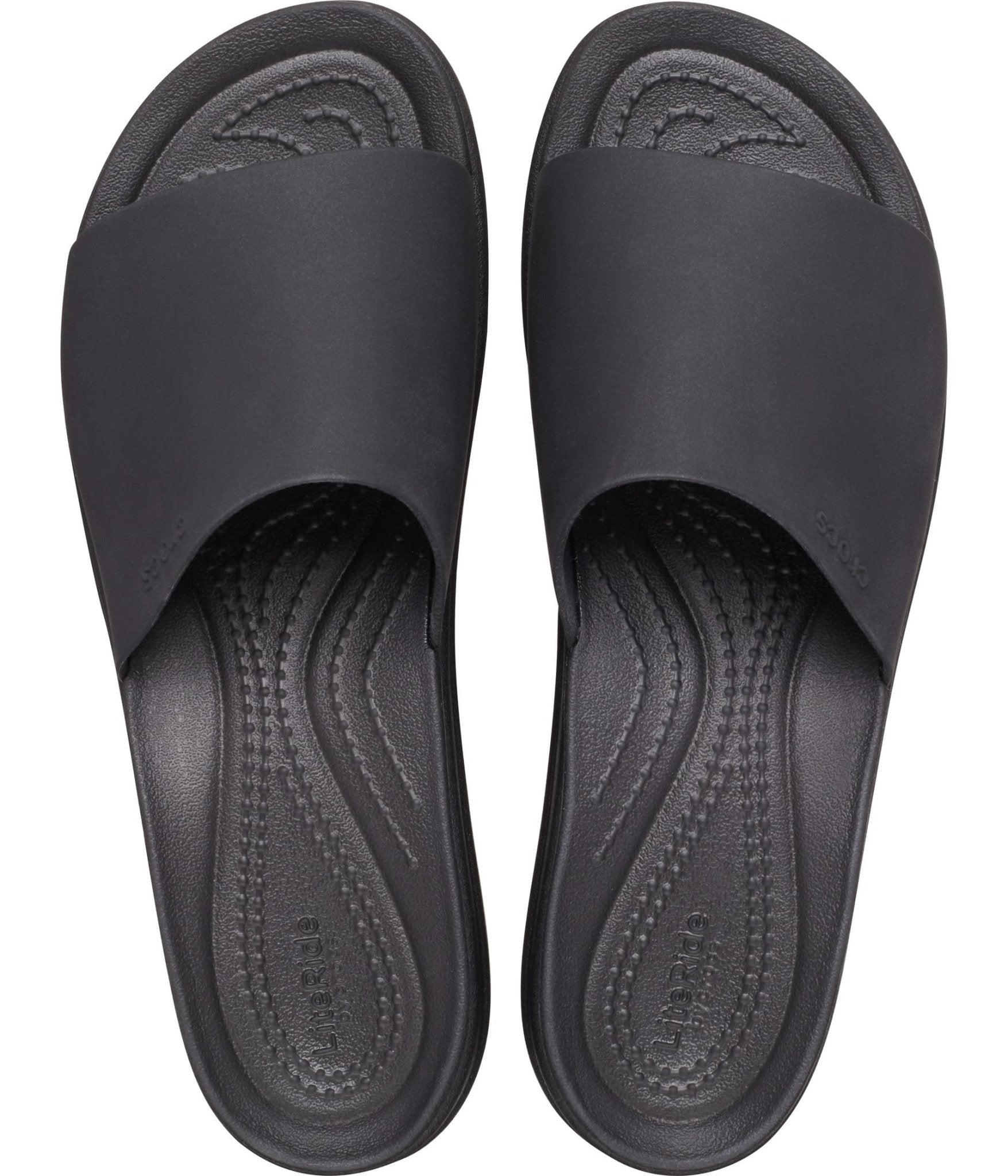 Crocs Brooklyn Slide - Women's Black Shoe Deals Outlet