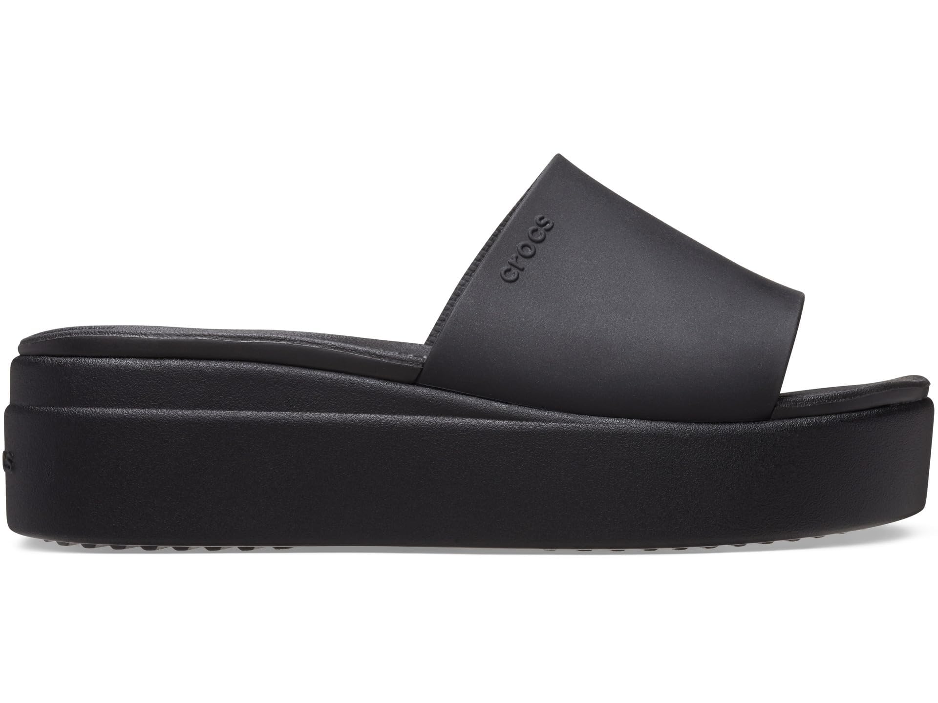Crocs Brooklyn Slide - Women's Black Shoe Deals Outlet