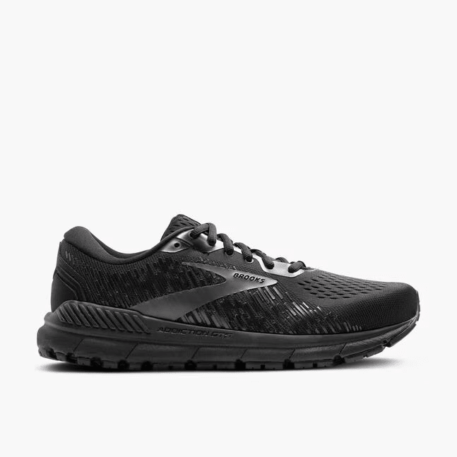 Brooks Addiction GTS 15 Black / Black / Ebony 8 W (2E) 190340941252 Shoe Deals Outlet