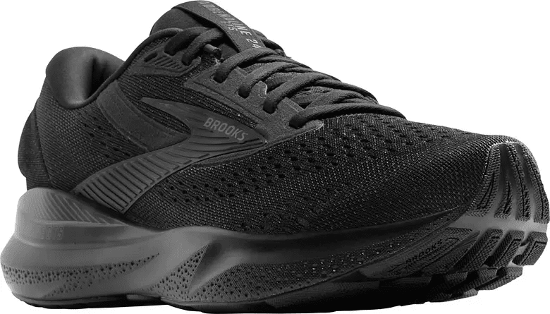 Brooks Adrenaline GTS 24 Black / Ebony 8 E 0195394531749 Shoe Deals Outlet