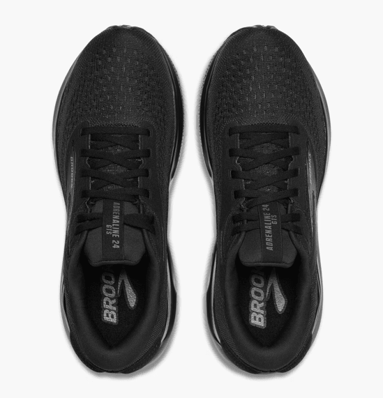 Brooks Ghost 17 Black / Black / Ebony 8 B 195394628128 Shoe Deals Outlet